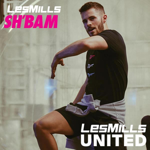 Les Mills SHBAM UNITED Master Class+Music CD+Notes